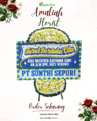 Papan Bunga Duka di Bacukiki