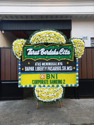 Papan Bunga Duka di Bacukiki