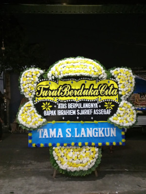 Papan Bunga Duka di Bacukiki