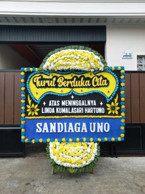 Papan Bunga Duka di Bacukiki